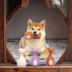 Giocattoli per Cani in TPR Resistente ai Morsi, Divertenti e Interattivi con Suono Squittente per Cuccioli - Product Image 3