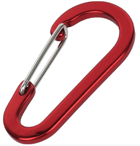 Mosquetón de Montañismo NEWMAJOR, Anillo en D de 7 cm, Clip de Acero, Herramienta Multideportiva para Pesca, Llavero, Modelo NAR274 CN;<span class=keywords><strong>SHN</strong></span> - Product Image 1