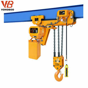 Baru 7.5T tugas berat listrik rangka rantai <span class=keywords><strong>Hoist</strong></span> dengan troli derek industri Lift <span class=keywords><strong>Hoist</strong></span> untuk mengangkat benda berat logam - Product Image 2