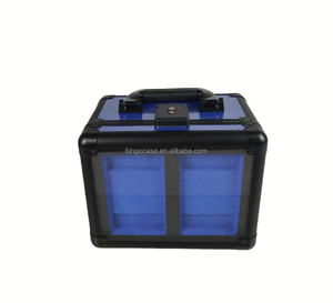 Boîte de rangement transparente pour fenêtre - Organisateur de protection portable pour boîte de rangement de cartes classées, boîte de rangement de cartes pour PSA BGS SGC HGA - Product Image 2