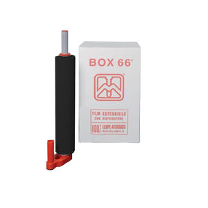 Barbero Box 66 film étirable noir pour emballage avec distributeur (6 pcs) - Product Image 1