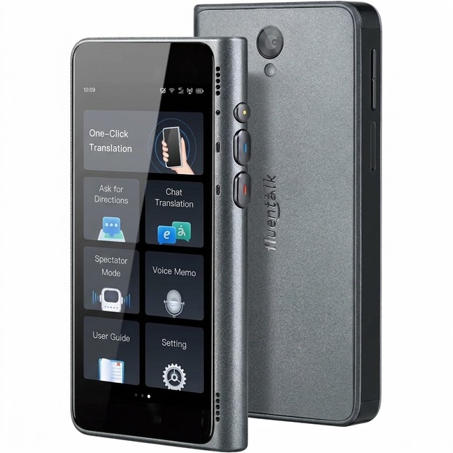 New Timekettle T1 Handheld AI Voice Translator Device Portable Offline Language Translation Machine for Global Business Travel