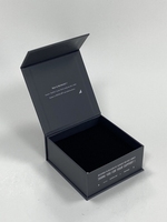 2025 nouveau Design Logo personnalisé fermeture de couvercle magnétique boîte-cadeau boîtes d'emballage en papier en carton pour l'emballage de bijoux