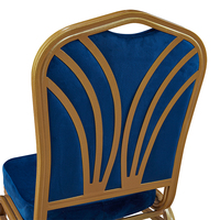 Chaises Chiavari en gros pour hôtels, mobilier d'hôtel, banquets, événements, fêtes, mariages, chaises en acier inoxydable dorées