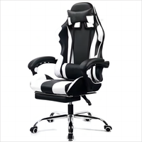 Vente en gros Chaise pivotante inclinable pour bureau à domicile de style minimaliste en cuir synthétique bon marché