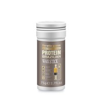 Pomata per Capelli 75g con Olio di Argan e Cheratina, Finitura Liscia e Brillante, Stick Modellante per Capelli