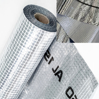 Barrière vapeur OEM 1,5*50m, membrane en aluminium imperméable et isolante thermiquement