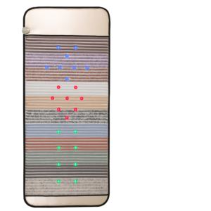 حصيرة العلاج بالفوتونات الخفيفة 3 بتشاكرا عالية الكثافة ، حصيرة pemf بالأشعة تحت الحمراء البعيدة من الجمشت التورمالين ، حصيرة ساونا بالأشعة تحت الحمراء البعيدة - Product Image 6