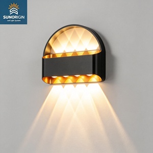 Lámpara de Pared LED en Forma de Colina para Interiores, Lámpara de Noche para Dormitorio, Lámpara de Pared con Iluminación Ascendente y Descendente, Lámpara de Pared para Sala de Estar - Product Image 1