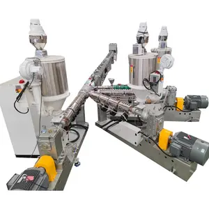 PE PPR 3 Layer pipe extrusion line 20-110mm plastic PE HDPE PPR pipe making machinery