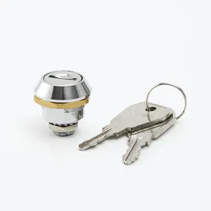 zinc alloy cabinet hardware fitting ball archives lock for metal box SY501-G