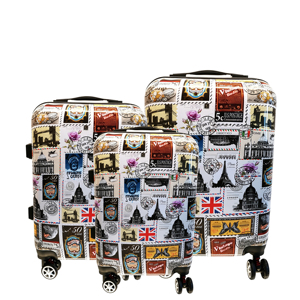 Ensemble de bagages PC de luxe moderne avec logo personnalisé, <span class=keywords><strong>3</strong></span> pièces, valise à roulettes légère et durable, coque rigide pour les voyages en avion - Product Image 3