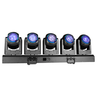 5x80W RGBW Tornado Storm Batten LED Faisceau Tête Mobile Avec Anneau RGB pour DJ Party Disco Club Scène De Mariage