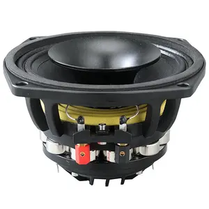 Array Garis Audio Panggung Profesional Menggunakan Monitor Jarak Penuh Koaksial 6.5 Inci Speaker Di Neodymium 6.5 "Suara Rapat Pengemudi