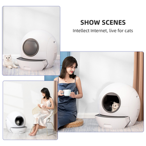 Large Automatic Furniture Car Intelligent Toilet Self-cleaning <b>Cat</b> <b>Litter</b> <b>Box</b> - Product Image 2