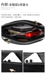 Bolsos Cruzados de Moda para Mujer, Bolsos de Mano de Lujo de Cuero PU, Bolsos de Hombro de Alta Calidad para Mujer - Product Image 2