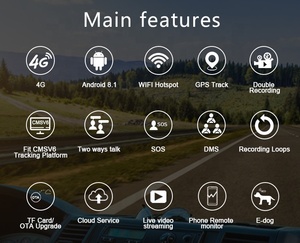 Dashcam Mini <span class=keywords><strong>Cam</strong></span>éra de Tableau de Bord Cachée à Vente Chaude 1080p Fhd Dvr Enregistreur de Conduite Automobile 4g Sim Cloud <span class=keywords><strong>Cam</strong></span>éra de Tableau de Bord Automobile Dvr avec Application en Direct - Product Image 3