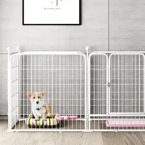 Evcil hayvan çiti kapalı köpek kafesi çit ev köpek çit ücretsiz