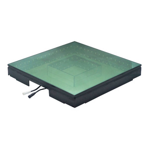 Sàn Nhảy LED Lắp Đặt Siêu Nhanh Bảng Sân Khấu Tia Lửa 3D Di Động 500*500Mm Nhà Máy Gương Vô Hạn 3D - Product Image 1