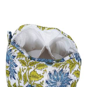 Bolsas de Cosméticos de Algodón con Estampado Artesanal, Ligeras, Transpirables, Estilo Bohemio, para Viaje, Baño o Sala de Estar, Precio al por Mayor en India - Product Image 4