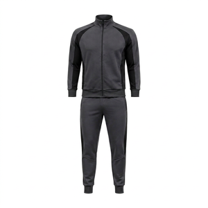 Conjunto Deportivo Ligero y Transpirable de Poliéster/Algodón para Hombre, Primavera - Uso Diario Cómodo - Product Image 1