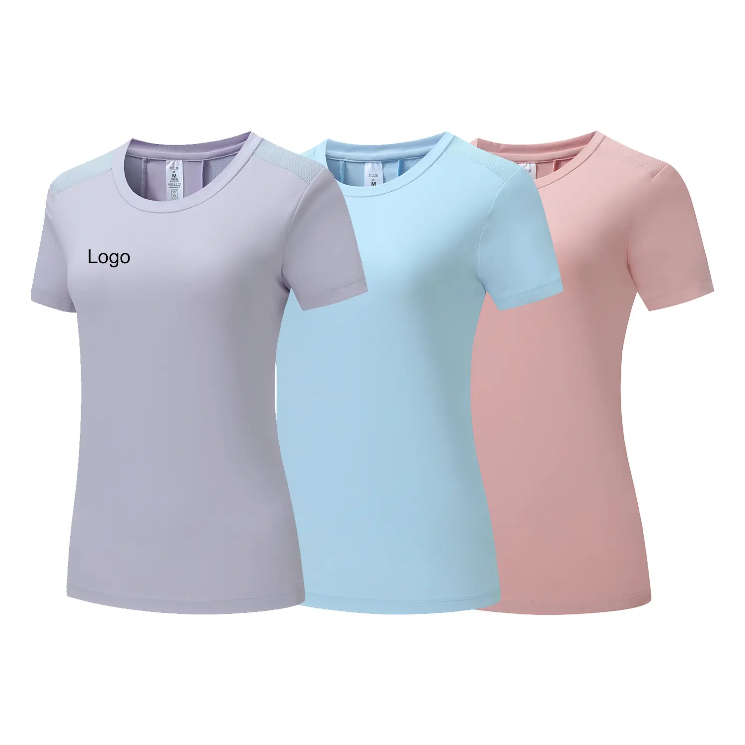 Kleidung Hose Laufen Mann Sommer Laufen T-Shirt neue Designs Polyester Mesh Gym Frauen Sport Home Gym Set