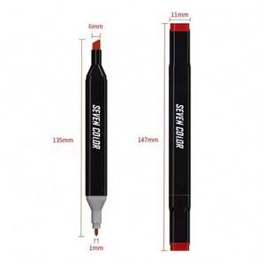 Lot de marqueurs de peinture pas chers, gamme complète, stylo argenté à pointe fine, 60 couleurs (PC-3M) - Product Image 3