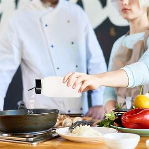 Rõ ràng và an toàn chai nhựa container với Shaker nắp để lưu trữ gia vị, các loại thảo mộc và gia vị bột - Product Image 6