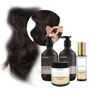 wig shampoo and conditioner men Cleansing Anti-frizz Human Hair Jojoba Seed Oil hair extension shampoo private label