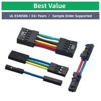 Conectores de Arnés de Cableado para Radio de Coche, Terminales Tipo Bala para Cobre Puro, 220V, 28AWG, Aislamiento de PVC, Resistentes a la Abrasión, Electrónicos