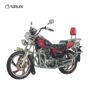 लोकप्रिय आर्थिक शास्त्रीय प्रकार 125cc 150cc हवा से ठंडा मोटरबाइक मोटरसाइकिल