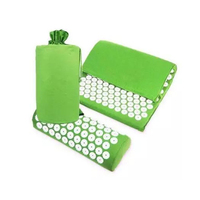 Tapis et oreiller d'acupression pour massage des pieds et des jambes, réflexologie, soulagement des douleurs musculaires – Vente en gros