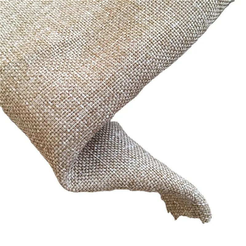 Dệt Bọc 100% Polyester Hai Tone Linen Cation Oxford Sofa Vải