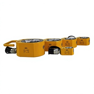 Cilindro hidráulico VIT RSM-1500 de 150 toneladas y 16 mm de carrera, compatible con ENERPAC, tipo Flat Jack para elevación en la industria pesada. - Product Image 1