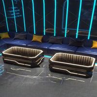 Miroir de comptoir à effet visuel LED Abysse Infini en gros, idéal pour les comptoirs de bar, de KTV et de discothèques