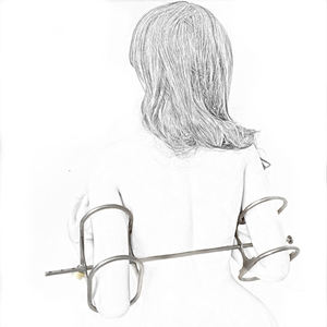 Nuovi Polsini in Acciaio Inox per BDSM, Giocattoli per Adulti, Restrizioni per Bondage, Adatti per Uomo/Donna, Giocattoli Erotici Neri, Prodotti per il <span class=keywords><strong>Sesso</strong></span> - Product Image 5
