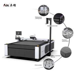 Máquina de Corte de Espuma, <span class=keywords><strong>Goma</strong></span> y Juntas de <span class=keywords><strong>Eva</strong></span> con Cuchilla Oscilante Digital CNC 1625 Totalmente Automática - Product Image 2