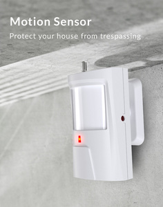 Kompatibilitas sempurna 433mhz keamanan jendela pintu geser sensor pemecah kaca Getaran nirkabel untuk <span class=keywords><strong>alarm</strong></span> pintar wifi - Product Image 5