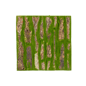 DLL650 Gazon artificiel en plastique floqué pour jardin, simulation de <span class=keywords><strong>lichen</strong></span>, herbe, 20 mm, décoration extérieure, écorces de pin, végétalisation artificielle - Product Image 1