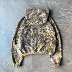 READY CLOTH Ensemble de salon camouflage pour homme Commande en gros Boxy Fit Streetwear 100% coton Real Tree DTG Branch Print Heavyweight Vintage - Product Image 2