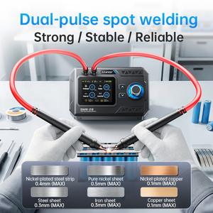 Machine de soudage par points à double impulsion haute résistance FNIRSI SWM-20 1200A pour cellules de batterie de qualité A - Product Image 1