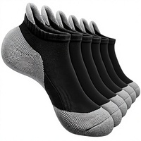 Chaussettes de compression professionnelles pour la course à pied, chaussettes de sport athlétiques de performance à compression graduée pour la course et le marathon