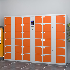 Giá Thấp Dễ Dàng Lắp Ráp Điện Tử Mã QR Thông Minh Tủ Khóa Thông Minh <span class=keywords><strong>Pick</strong></span> up Locker Cho Phòng Tập Thể Dục Siêu Thị Trường Học Nước Công Viên - Product Image 2