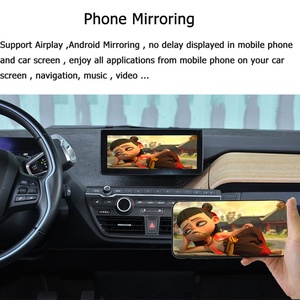 Autoradio Android Auto/<span class=keywords><strong>Apple</strong></span> <span class=keywords><strong>CarPlay</strong></span>, <span class=keywords><strong>i3</strong></span>, NBT, dispositif multimédia, caméra avant, avec sauvegarde et Interface, pour voiture BMW - Product Image 5