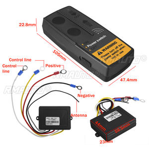 Control Remoto Inalámbrico Digital de 2.4G 24V 100 Pies 50m para Cabrestantes, Kits de Recuperación para Jeep, SUV y Camiones Todoterreno - Product Image 5