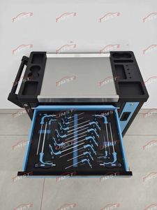 Set di 258 Utensili Meccanici Professionali con Armadio Portautensili in SPCC Verniciato a Polvere, Ruote e Set di Chiavi a Bussola per Officina e Garage - Product Image 6
