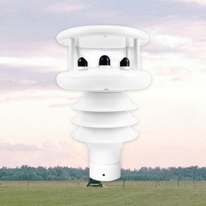 Stazione meteorologica automatica RK900-10 GPRS Wifi 4G con sensore a ultrasuoni per vento, temperatura dell'aria, umidità, pressione e radiazione solare - Product Image 2