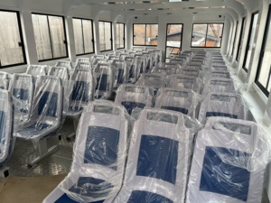Pont en aluminium pour 75 passagers, 15m/49 pieds, taxi nautique en mer - Product Image 5