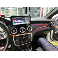 Modification de l'intérieur de la voiture 2014-2019, mise à niveau de l'éclairage d'ambiance, adapté à la Mercedes Benz CLA X156