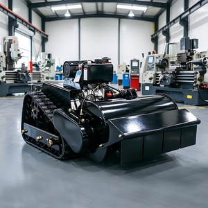 Versione Aggiornata del Modello Più Venduto: <span class=keywords><strong>Decespugliatore</strong></span> Cingolato Telecomandato con Larghezza di Taglio di 600mm e Forte Capacità di Superamento Ostacoli - Product Image 4
